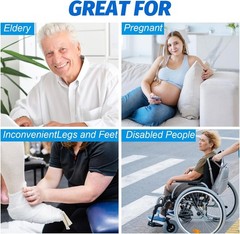 6-in-1 Hip Recovery Aid Kit for Seniors, Reacher, Sock Aid, Shoe Horn, Lifter
