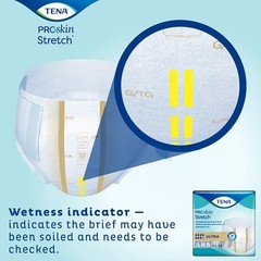 TENA ProSkin Stretch Ultra Briefs Heavy Absorbency L/XL 41-64in Case of 72