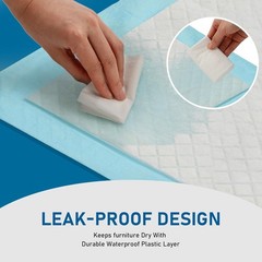 Disposable Underpads 23“x36“ 50 Count Super Absorbency Bed Pads, Leakproof …