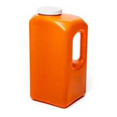 24-Hour Urine Collection Bottles with Easy-Grip Handle – Large Graduated Contain