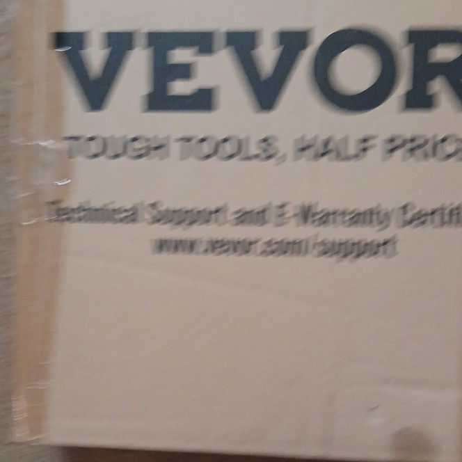 VEVOR Bi-Fold Aluminum Access Ramp Black Silver Anti-Slip Surface