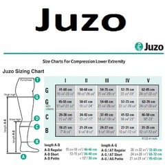 Juzo Soft 2002 Knee-High Compression Silicone Dot Band CT 30-40mmhg