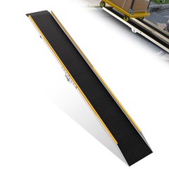 71″ Aluminum Shed Ramp 6′ Folding Loading Ramp for Motorcycle E-Bike Dirt Bike