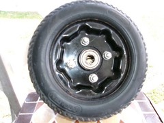 220 x75 Front Wheel for Golden Lite Rider GL110,1111,140,& 141 # 6215