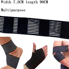 Adjustable Calf Compression Bandage Support Knee Wraps Elastic Sports Knee Ba…