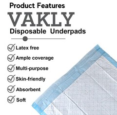 Convenient 25 Pack 17×24 Disposable Bed and Chair Pads – Waterproof Assurance