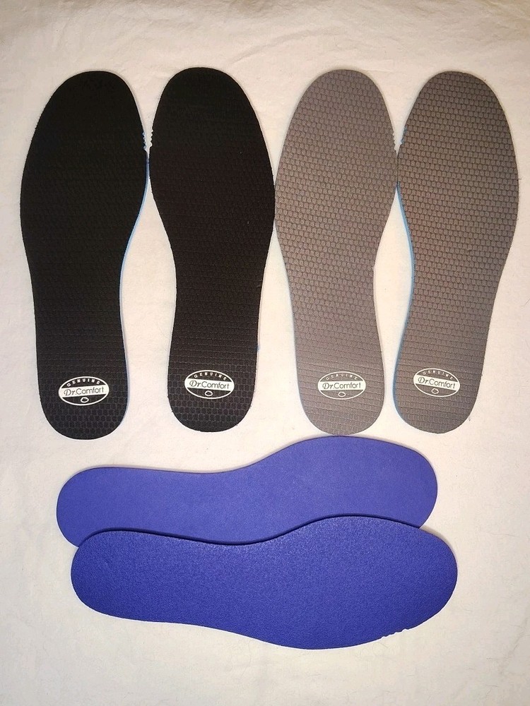 Dr. Comfort Orthotic Shoe Inserts Men’s Size 15 1/2