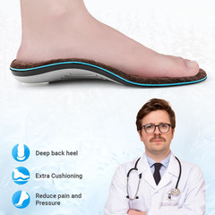 Heavy Duty Support Orthotics – 220+ Lbs Plantar Fasciitis High Arch Support Ins
