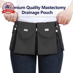 Mastectomy drainage pouch and Shower pouch for Post Mastectomy Support