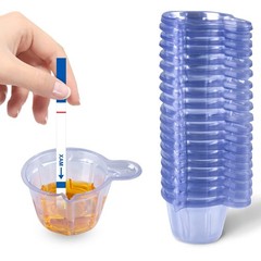 200 Pack Disposable Urine Cups, 40 ml plastic urine cups, for pregnancy test,…