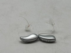 RCA OTC Behind-the-Ear Hearing Aids with Charging Case (Silver)