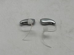 RCA OTC Behind-the-Ear Hearing Aids with Charging Case (Silver)