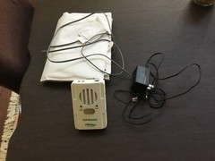 Smart Caregiver Fall Monitor TL-2100B, sensor pad, AC adapter