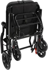 Lightweight Folding Wheelchair for Adults Seniors Portable Transport Chair