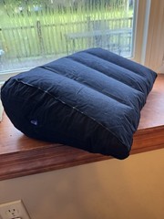 Inflatable Wedge Pillows Black -Qty 7