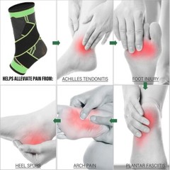 Women Men Adjustable Ankle Support Compression Ankle Brace Protector Sport Strap
