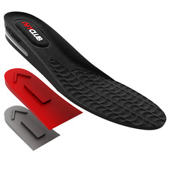 6FT CLUB Height Increase Insole 2.35 inch Adjustable Taller Elevation Shoe Lift