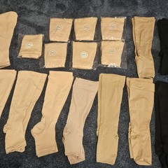 Lot 18 Pairs Plus Size 3XL COMPRESSION Diabetic Stockings New & Other – Open Toe