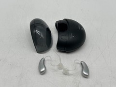 RCA OTC Behind-the-Ear Hearing Aids with Charging Case (Silver)