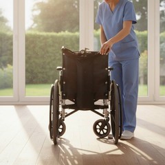 Wheelchair Respiratory Cylinder Bag Long-Lasting 600D Oxford Material