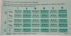 Juzo Dynamic Varin 30-40mmhg MAX Armsleeve Silicone Top Band (III Long, Chestnut