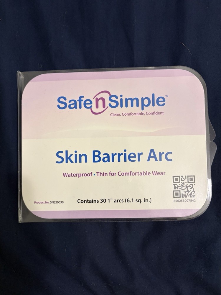 Safe n‘ Simple Ostomy Skin Barrier Arc, #SNS20630, 30/Box