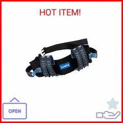 LAMBOX Gait Belt Walking Transfer Belt with 6 Plastic Padded Caregiver Handles a