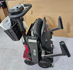 Enhance Mobility Transformer – 4 Wheel Power Folding Scooter Red model MJ101