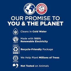 ARM & HAMMER Sensitive Skin Liquid Laundry Detergent, Fresh Scent, 105 fl oz, 10