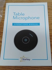 NEW StarLink Starkey 2.4Ghz Table Microphone/TV Streamer 43044-600