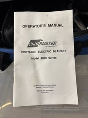 ThermoGear ChillBUSTER 8000 Portable Electric Medical Warming Blanket Work