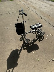 Knee Scooter, Cardinal Health CWAL240KS with 8 in. Wheels, Supports 300 lb