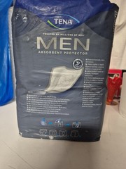 Tena Men Absorbent Protector Level 3 Dry Secure Odour Control New 16 Count