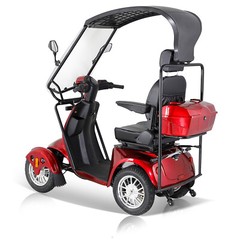 800W Four Wheel Mobility Scooter w/ Windshield for Senior&Adults 500lbs US Stock