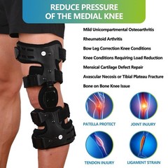 OA Unloader Knee Brace Support for Arthritis Pain, Osteoarthritis Bone on Bone