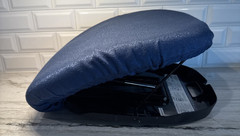 CAREX UpEasy Seat Assist 95lbs To 220lbs Non Electric Lifting Cushion Blue