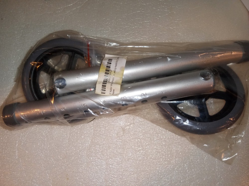 Healthline 5″ Walker Wheels replacements