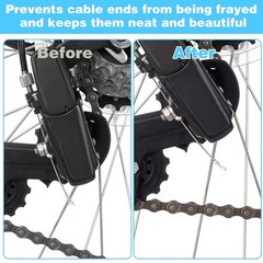 14Pcs Brake Cable Drive Rollator Replacement Parts, Brake Cable Parts for Walker