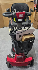 Enhance Mobility Transformer – 4 Wheel Power Folding Scooter Red model MJ101