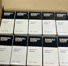 Duracell Size 13 Activair PR48 Hearing Aid Batteries (80 Pack) Exp 10/2026