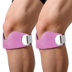 1PCS/2PCS Patellar Tendon Support Strap Adjustable Silicone Compression Patella