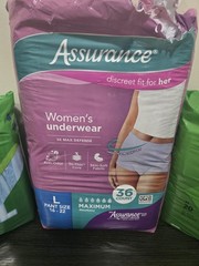 FitRight OptiFit Dipers With Tabs & Assurance Pull Ups Max/Extra Absorbency