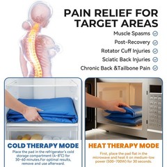 Cooling Gel Mat – Breathable Physical Cooling Pad for Office, Home & Car – Comfo