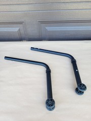 Quickie Wheelchair ANTI TIP TIPPERS WHEELS Wheelie Bars Parts Used Nitrum Qx 2
