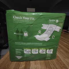 FitRight OptiFit Briefs Medium M 17 Count Extra Absorbency New Incontinence