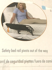 Bed Rail Stander EZ Adjust Model #8000 Adjustable Senior Bed Assist Grab Bar New