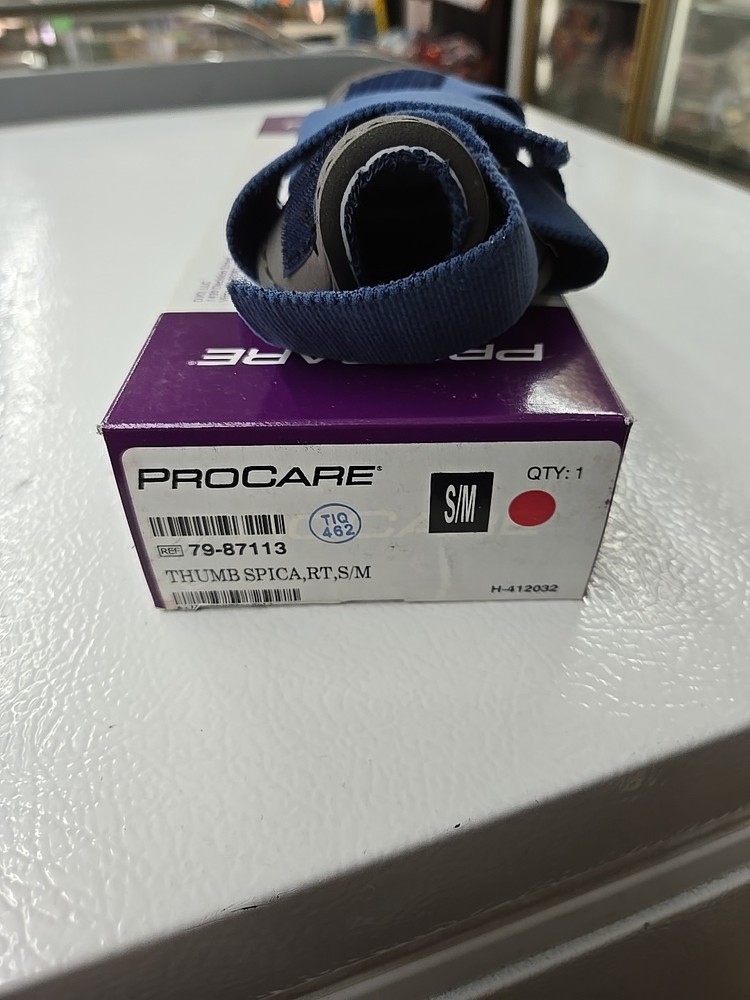 DJO GLOBAL PROCARE THUMBSPICA 79-87113 RIGHT SMALL / MEDIUM NEW