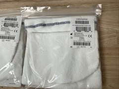 2x CoolBlue Prosthetic Sock 5 Ply CB5HXRG2 With Sewn Hole Size 5, 6 Length 16-20