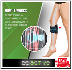 BEACTIVE Plus Acupressure System – Sciatica Pain Relief Brace For Sciatic Ner