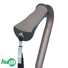 Adjustable Offset Quadpod Walking Cane 4 Prong Height 28 to 39 Inches 300 Lbs